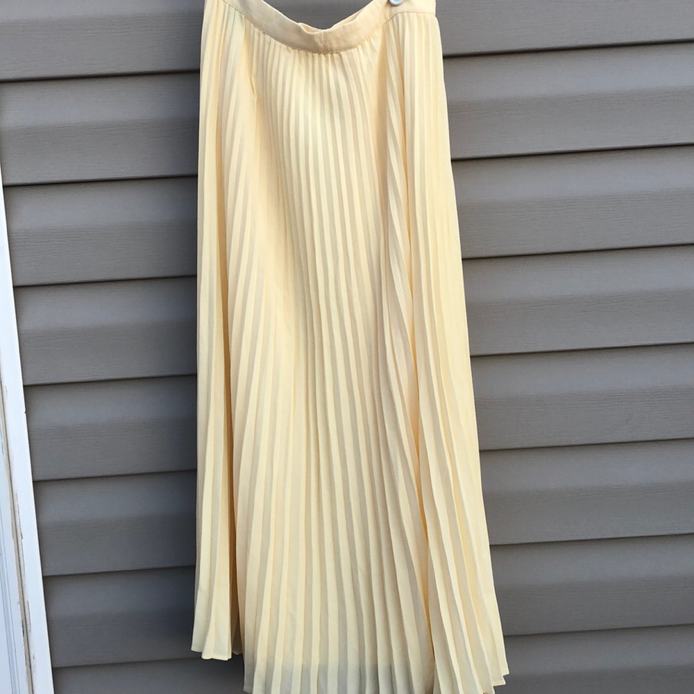 Pleated skirt